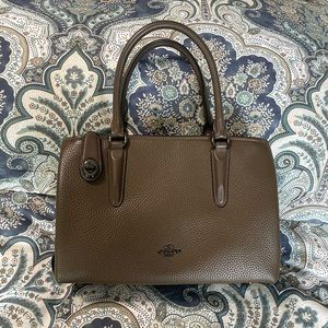 Coach Pebbled Brooklyn 28 - Brown